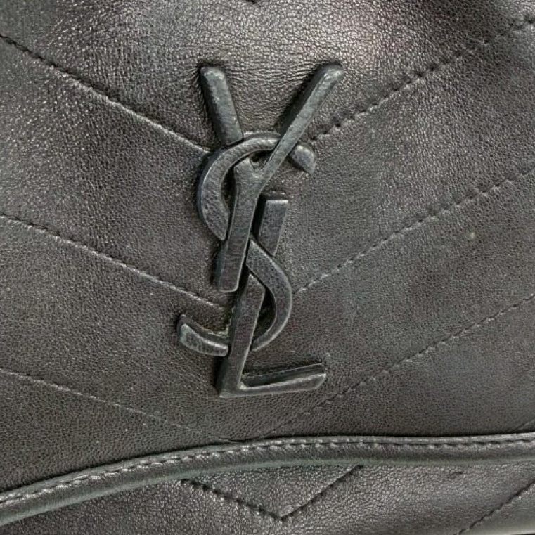 Saint Laurent Baby Niki 黑色金鏈肩背包-12