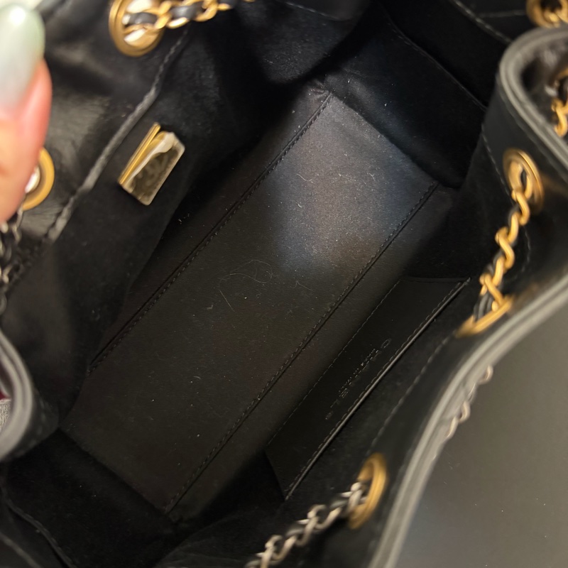 Chanel 25bag mini 迷你 油蠟皮-4