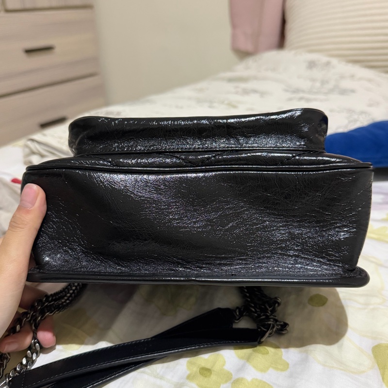 NIKI復古皮革BABY手袋-7