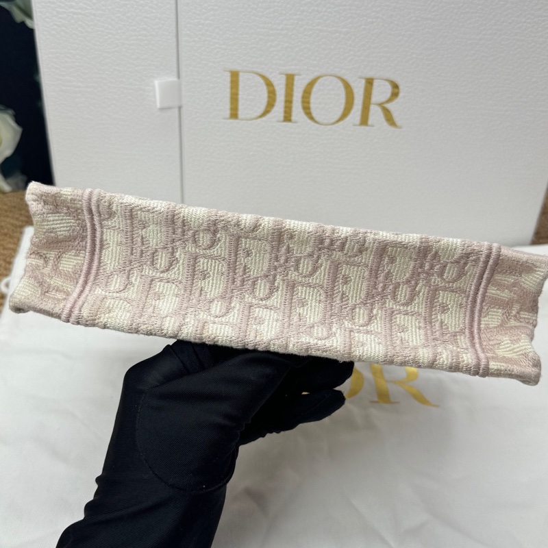 🌷粉嫩甜價！Dior 迪奧 Book Tote 老花托特 粉 mini-5