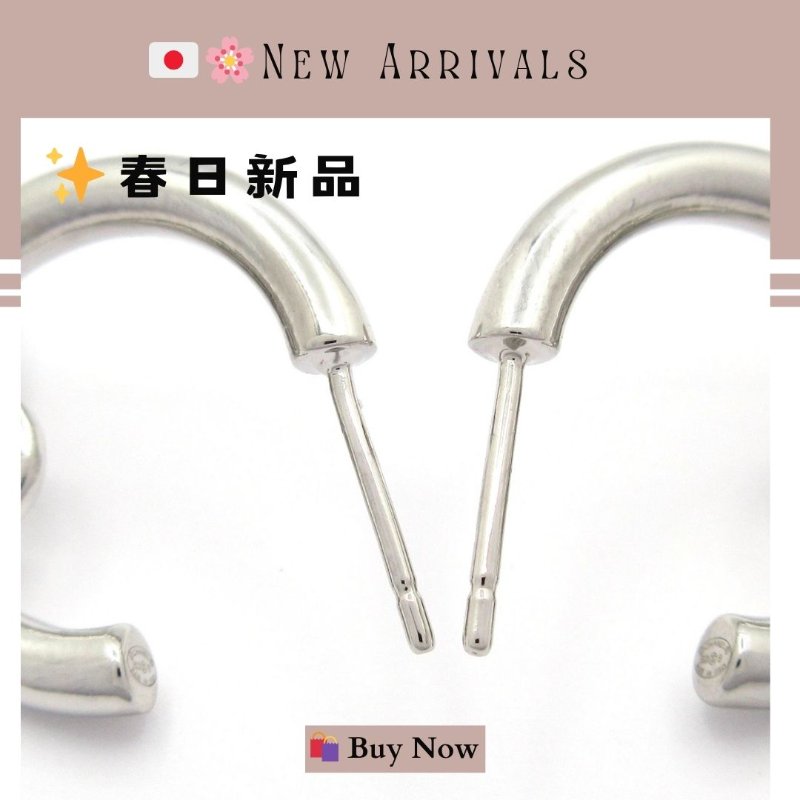 🛍️🎁 5月新品【預訂】 💘美品 罕品  香奈兒 Chanel 愛心水鑽銀色耳環 🔥 香奈兒熱賣款 香奈兒經典款耳環-3