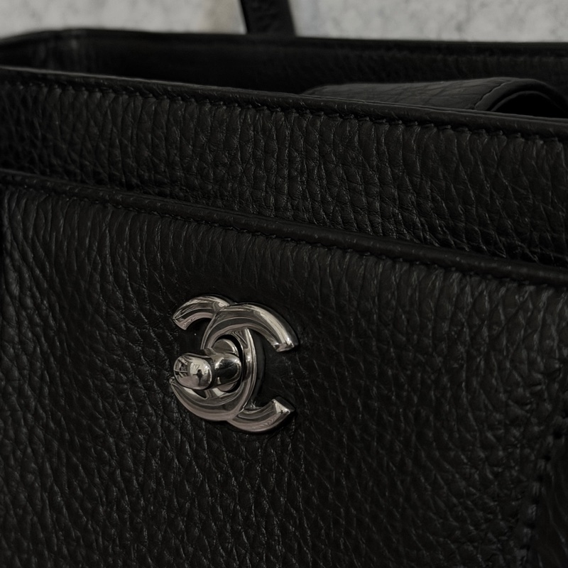 chanel vintage cerf 小號銀扣-1