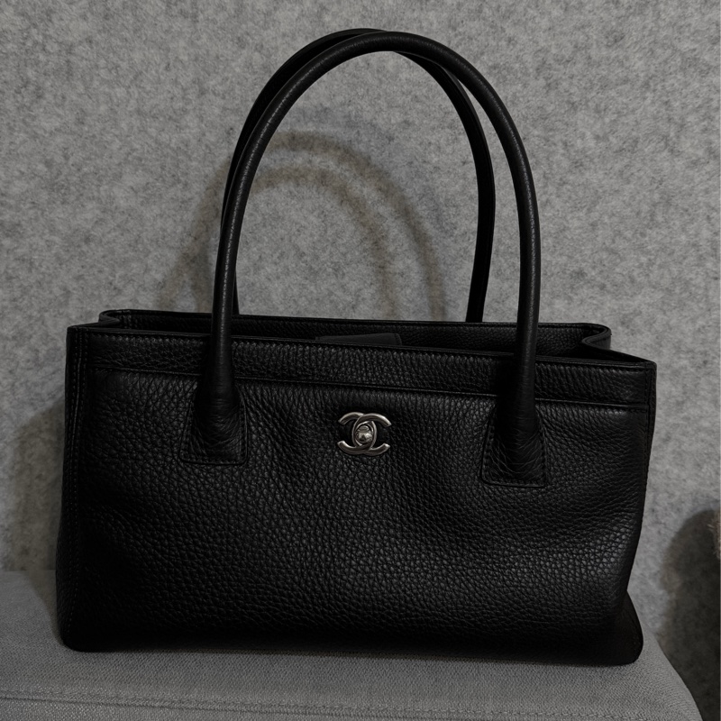 chanel vintage cerf 小號銀扣-5