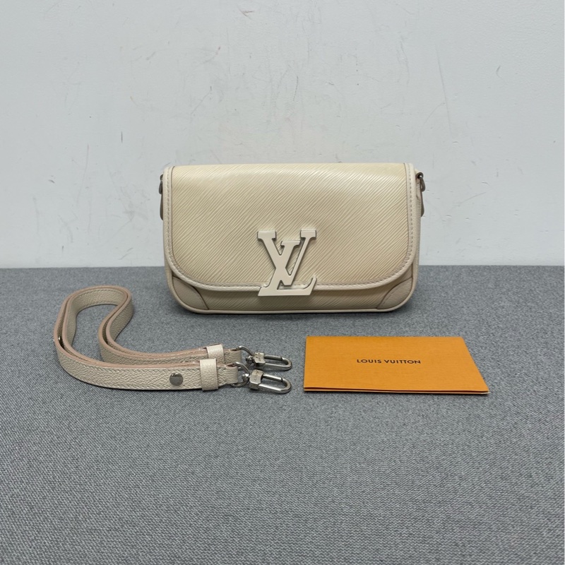 LV /路易威登 98新 buci米白色水波紋 24年票-0