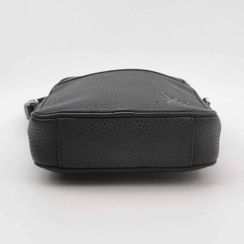 Louis Vuitton (LV) Danube相機包牛皮拼色字母Logo插袋單肩包-5