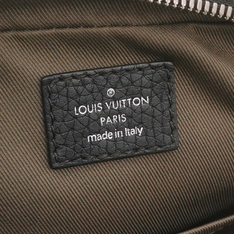 Louis Vuitton (LV) Danube相機包牛皮拼色字母Logo插袋單肩包-7