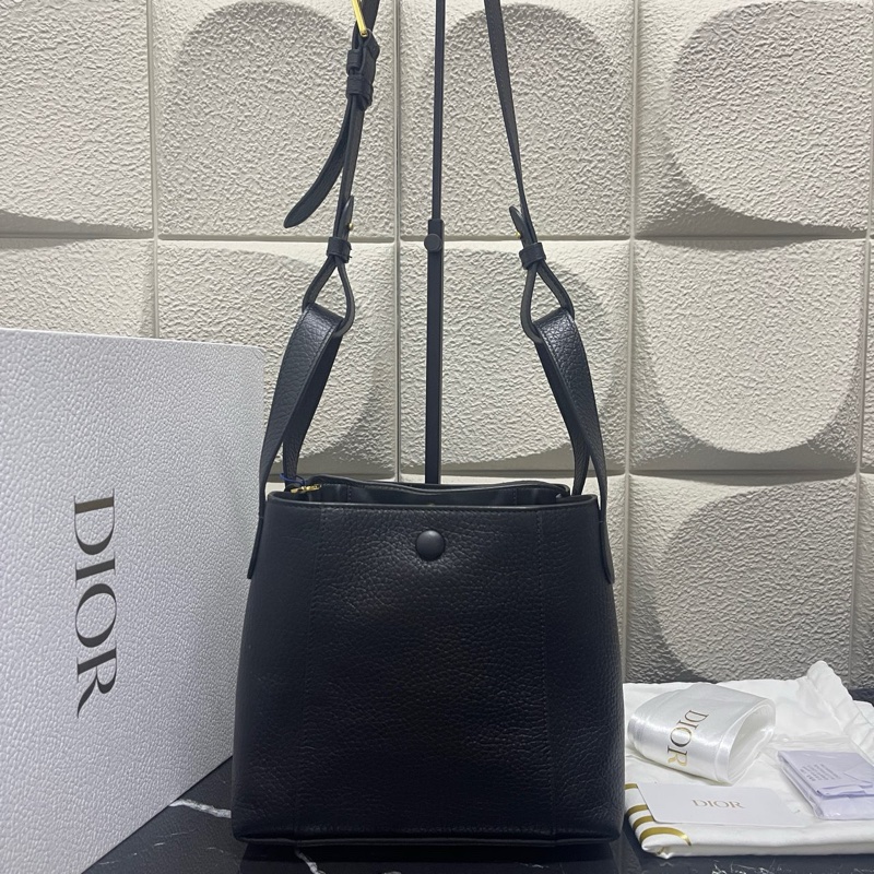 迪奧Dior 水桶包小號 未使用Signature 21 x 19 x 11-1