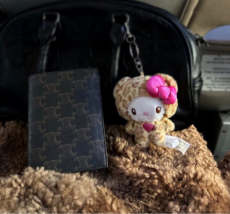 💖Celine 老花款 護照夾💖 全新全配-6