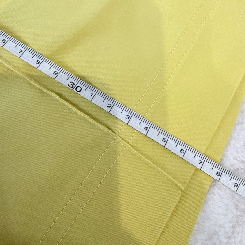 Hermes✨2025春夏小雞黃高腰短褲西裝褲 #32-8
