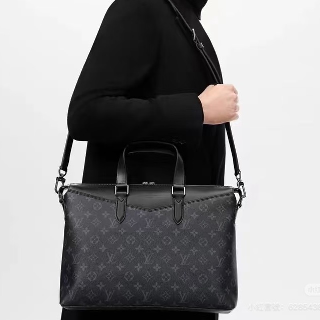 Louis Vuitton路易威登黑老花傳奇公文包Explorer💼-18