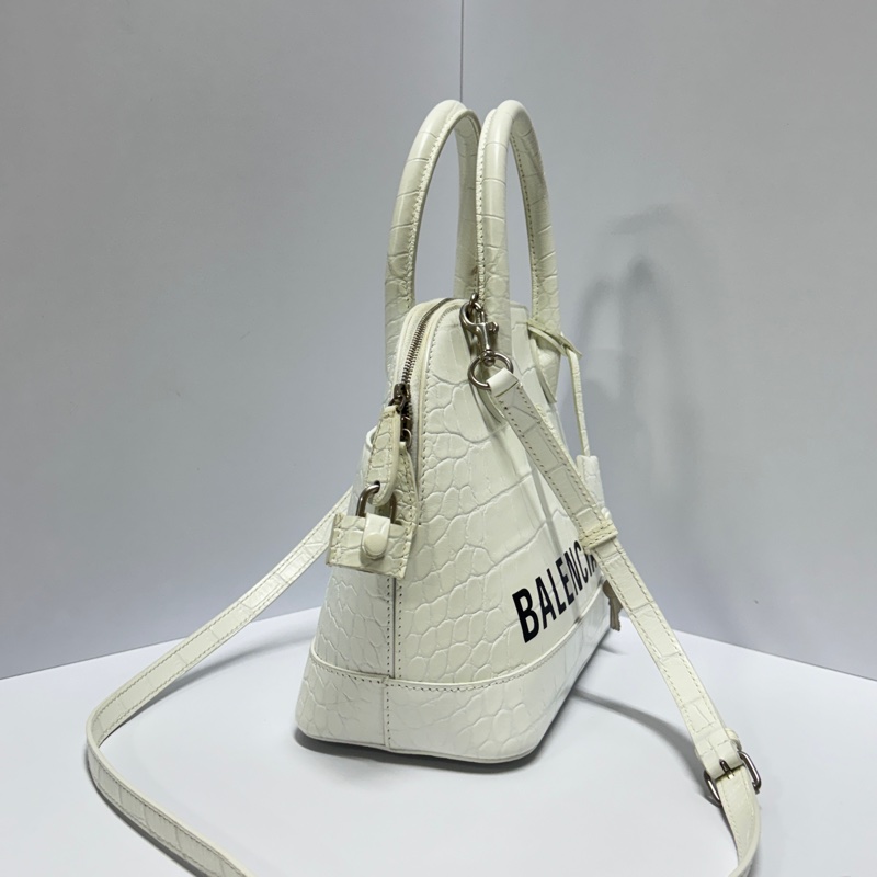 （稀有款🐊） Balenciaga 巴黎世家 鱷魚紋 斜背包【專櫃83,000】-3