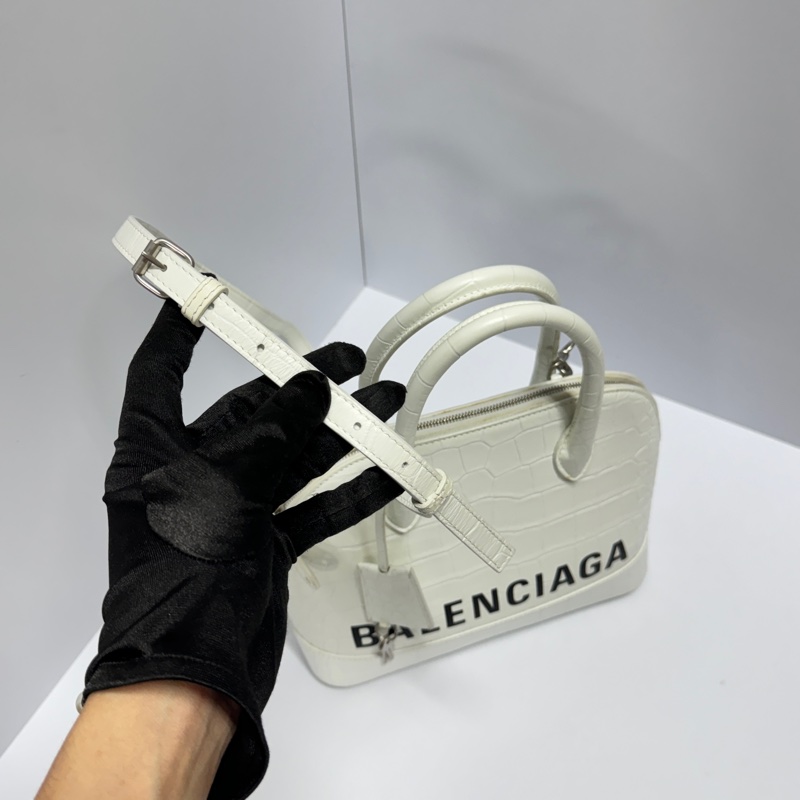 （稀有款🐊） Balenciaga 巴黎世家 鱷魚紋 斜背包【專櫃83,000】-8