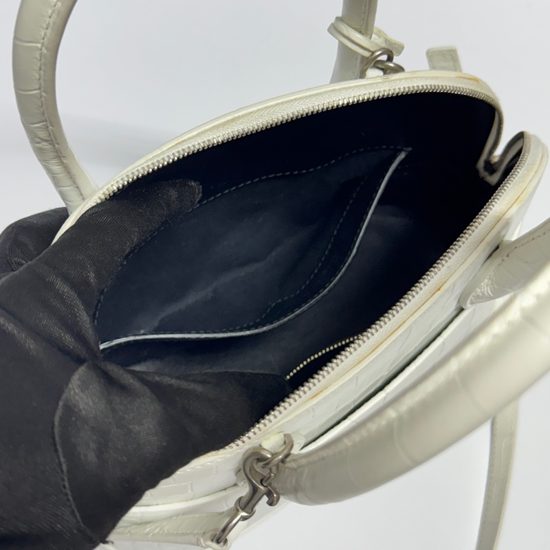 （稀有款🐊） Balenciaga 巴黎世家 鱷魚紋 斜背包【專櫃83,000】-12