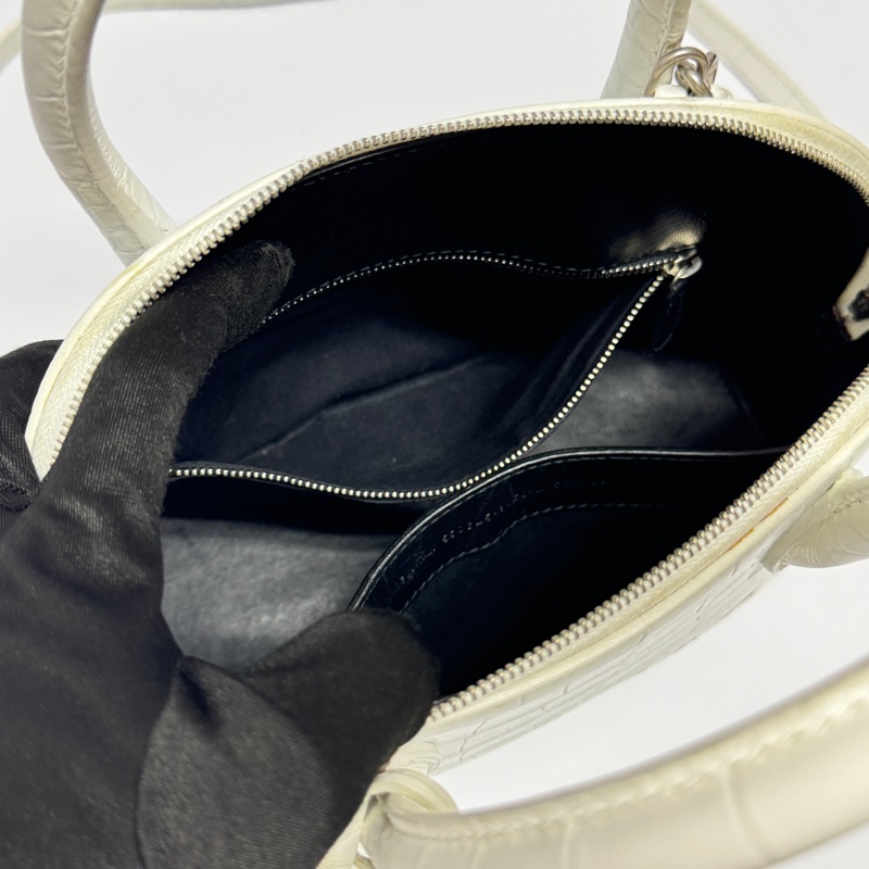 （稀有款🐊） Balenciaga 巴黎世家 鱷魚紋 斜背包【專櫃83,000】-13