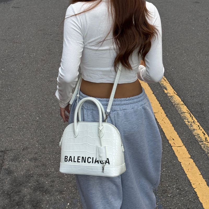 （稀有款🐊） Balenciaga 巴黎世家 鱷魚紋 斜背包【專櫃83,000】-20