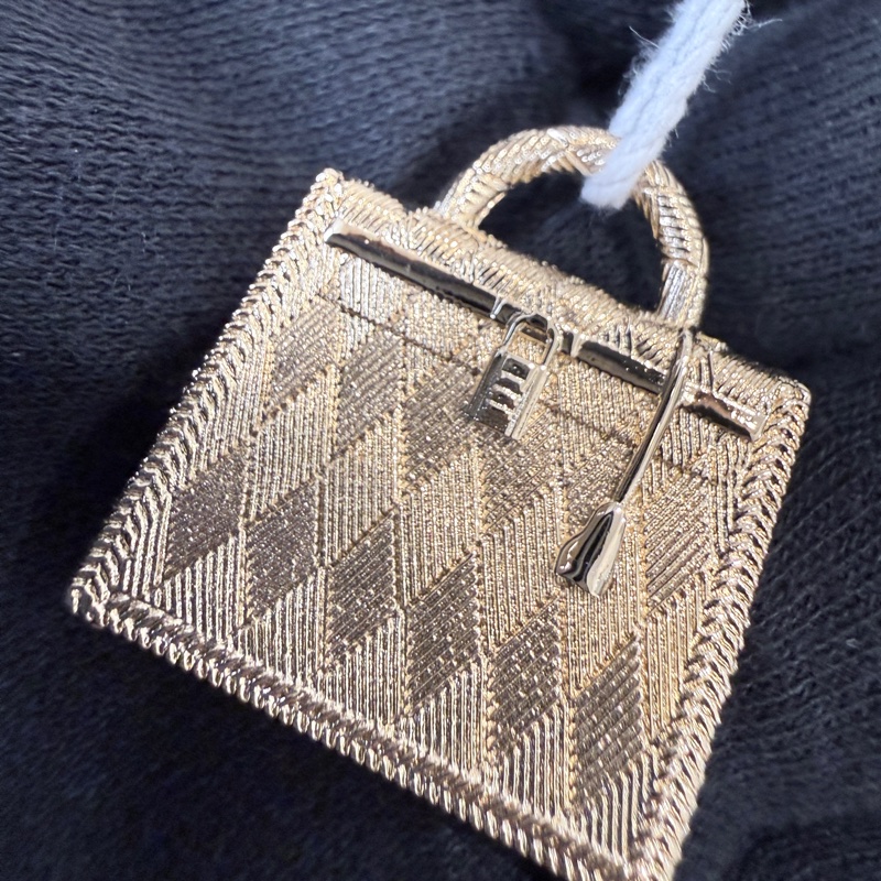 全新✨HERMES✨超難買經典Kelly造型絲巾釦包掛飾吊飾 收藏送禮-4
