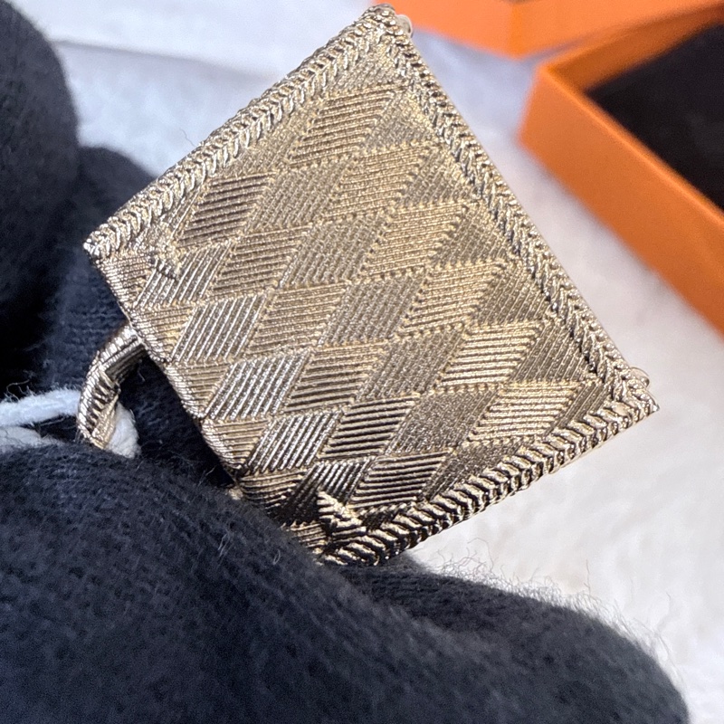 全新✨HERMES✨超難買經典Kelly造型絲巾釦包掛飾吊飾 收藏送禮-12