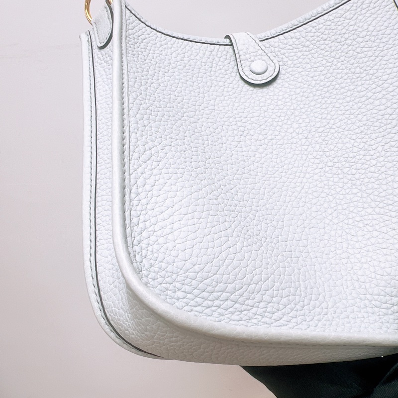 Hermes mini evelyne 伊芙琳聖杯藍金釦 Z-8