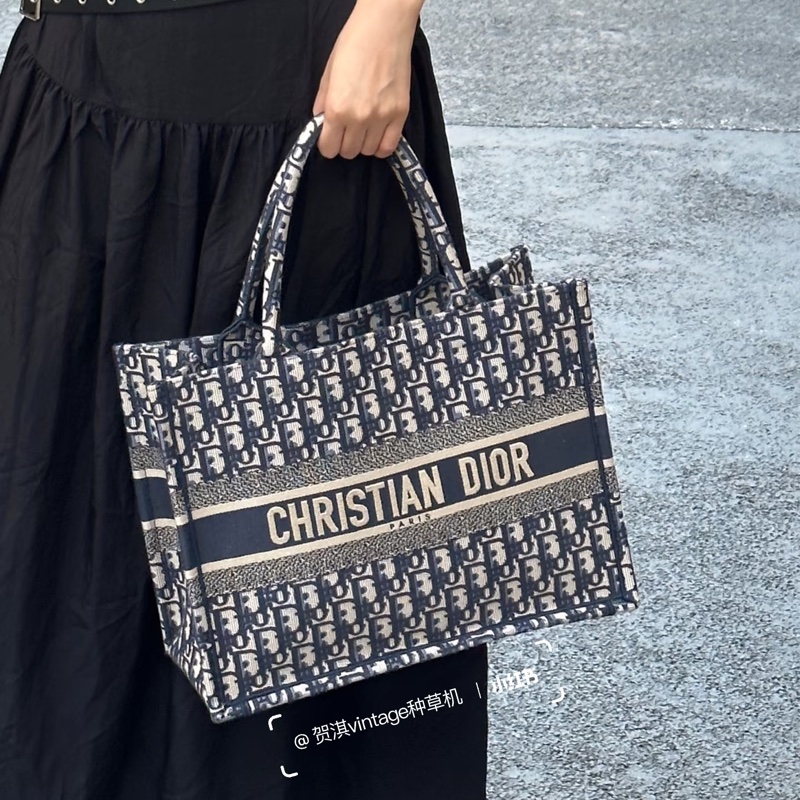 ෆ Dior Book tote老花托特中號-3