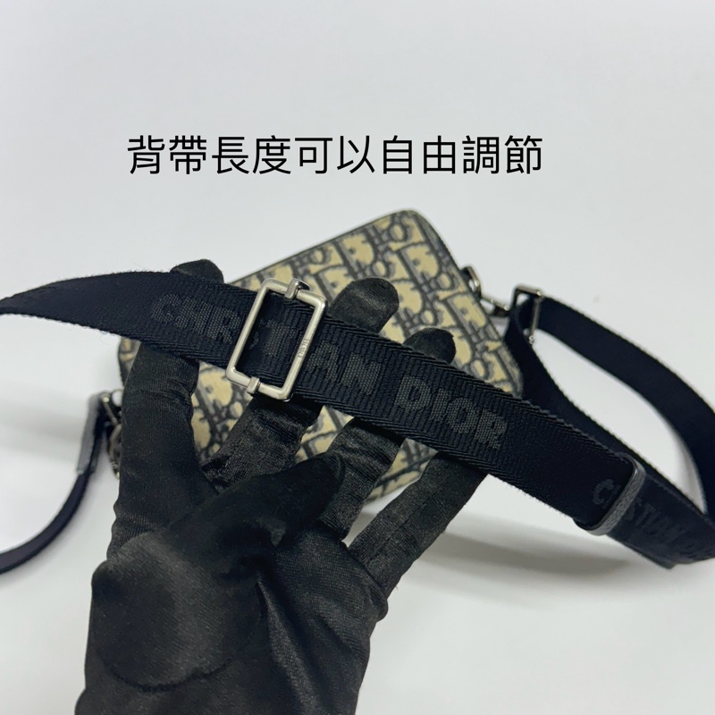 （極新🎁） Dior Oblique 緹花 經典款斜背包 【專櫃價60,000】-6