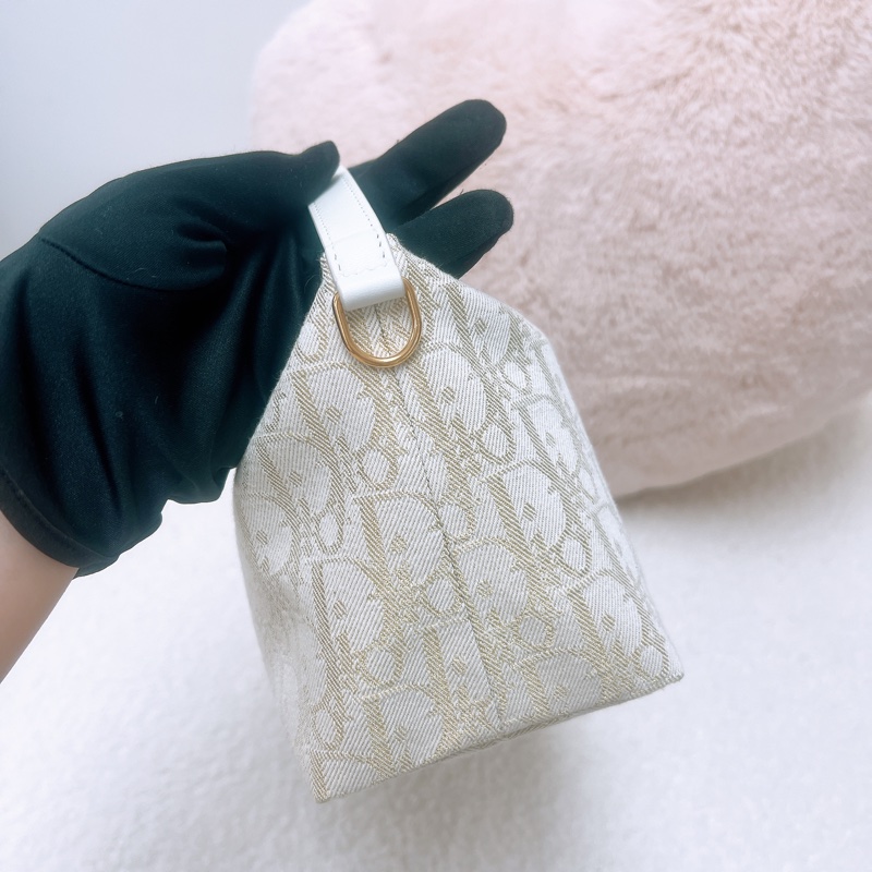 Dior diortravel nomad 金色刺繡老花飯盒包-4