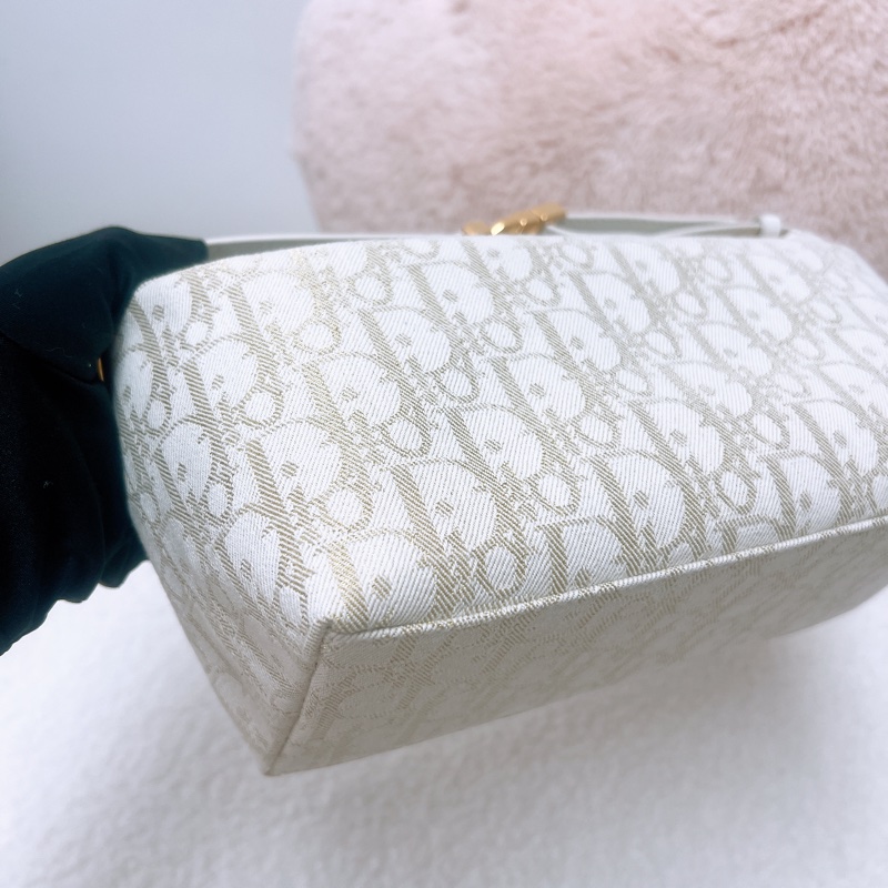 Dior diortravel nomad 金色刺繡老花飯盒包-6