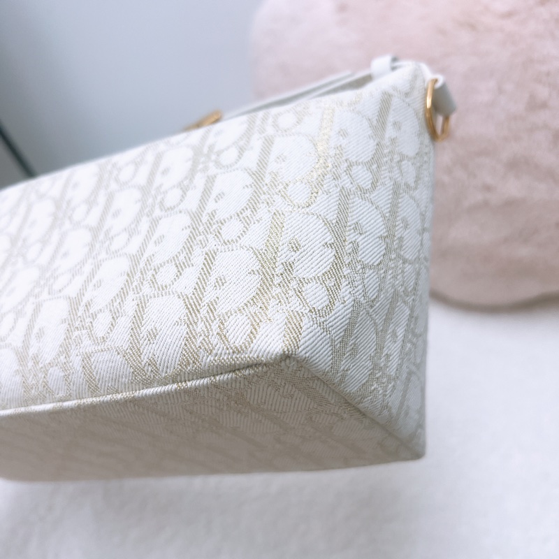 Dior diortravel nomad 金色刺繡老花飯盒包-7