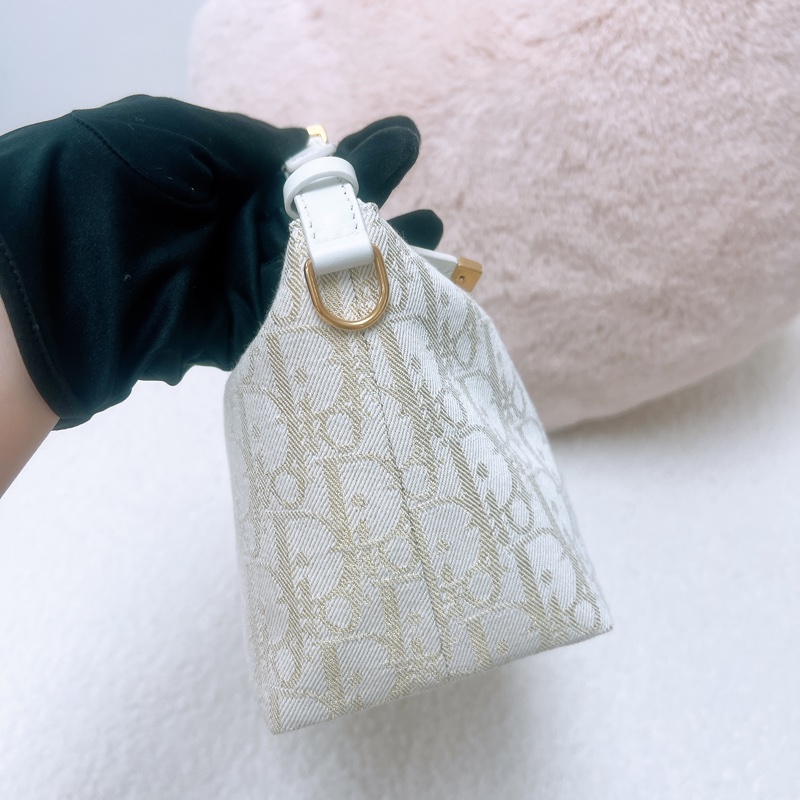 Dior diortravel nomad 金色刺繡老花飯盒包-8
