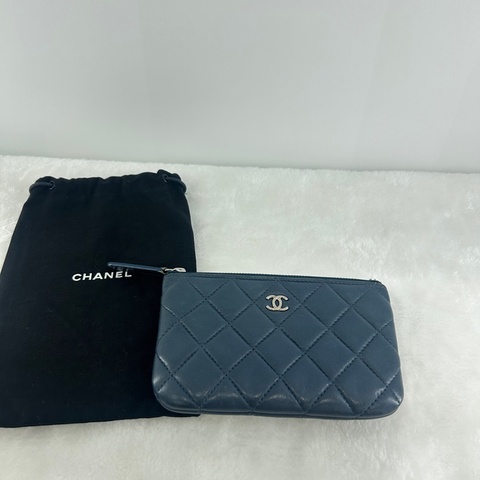 Chanel 一字零錢包
