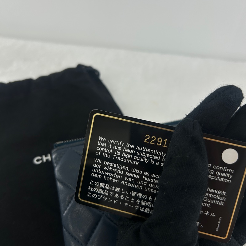 Chanel 一字零錢包-9