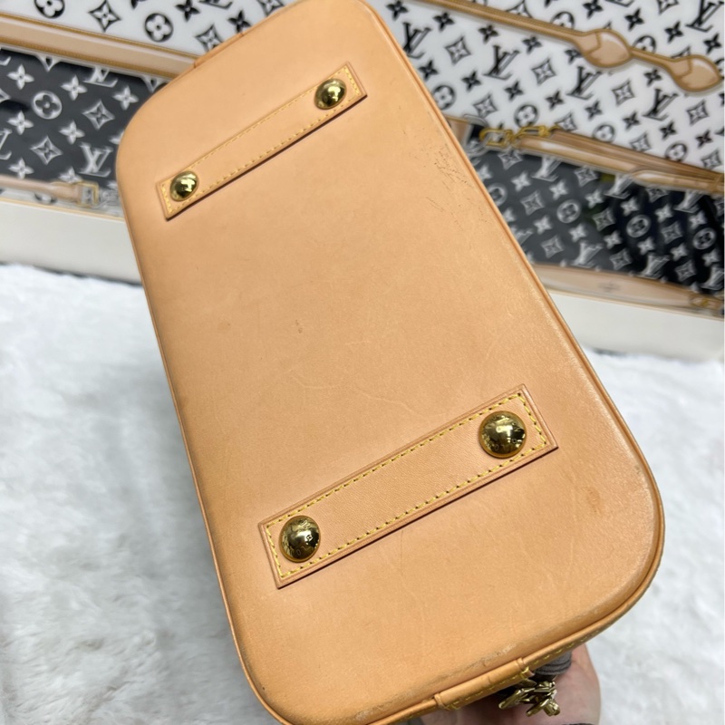 lv老花貝殼包 98新 Monogram 老花塗層帆布 32.0x 25.0x 16.0-4