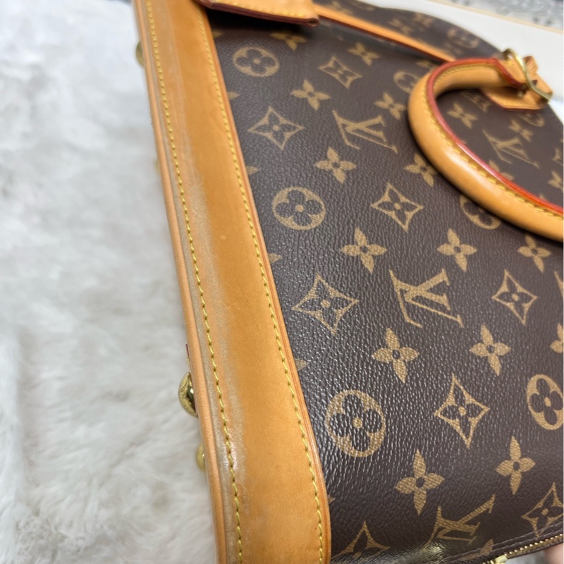 lv老花貝殼包 98新 Monogram 老花塗層帆布 32.0x 25.0x 16.0-6