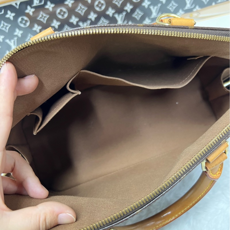 lv老花貝殼包 98新 Monogram 老花塗層帆布 32.0x 25.0x 16.0-7
