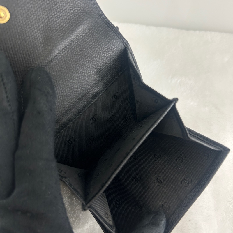 Chanel A200902 小牛皮附零錢袋短夾-13