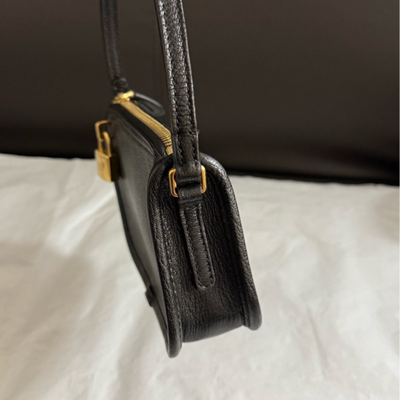 羅意威loewe中古鎖頭包麻將包手提單肩包有鎖有鑰匙🈚附件-4