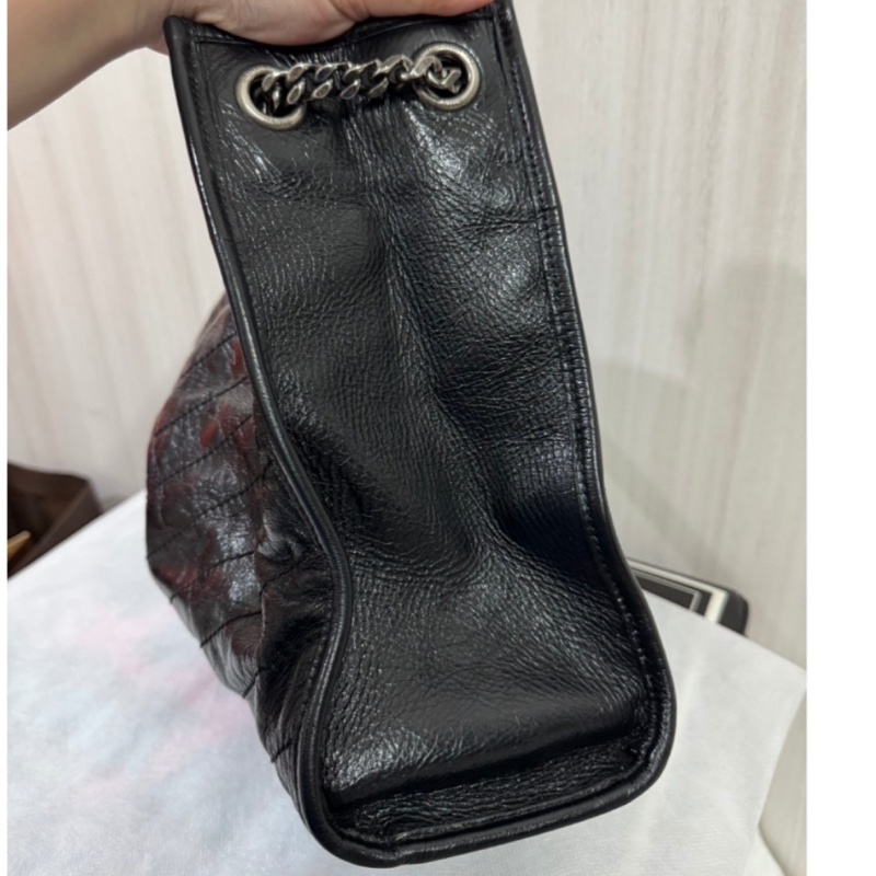 YSL niki購物斜背肩背包-3