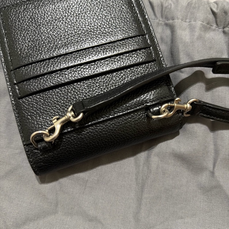Balenciaga 黑色手機包-10