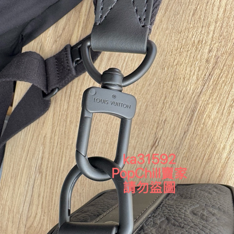 LV LOUIS VUITTON Keepall 25 (M20900) Monogram 皮革 壓紋 壓花 牛皮 黑色 黑壓紋 黑壓花-9