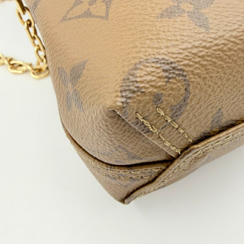 Louis Vuitton -原花金釦 Atlantis BB 手提斜背包-11