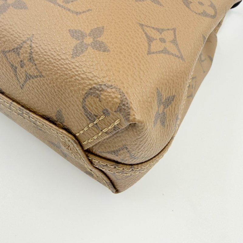 Louis Vuitton -原花金釦 Atlantis BB 手提斜背包-12