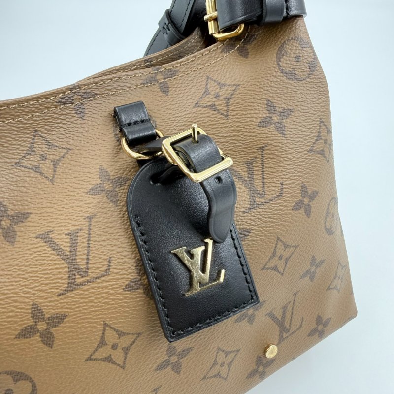 Louis Vuitton -原花金釦 Atlantis BB 手提斜背包-21