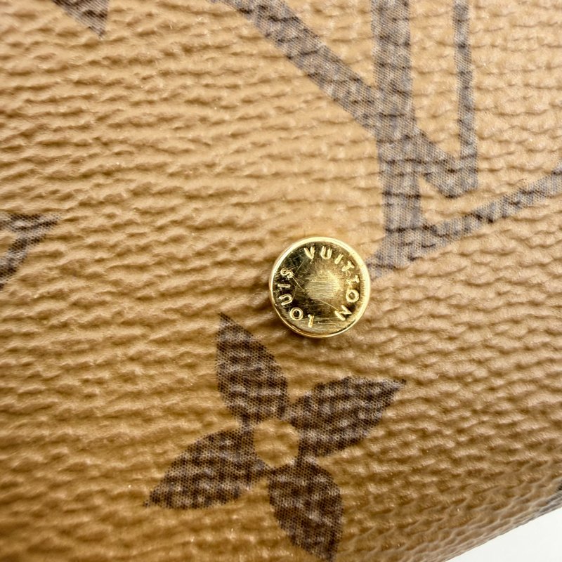 Louis Vuitton -原花金釦 Atlantis BB 手提斜背包-23