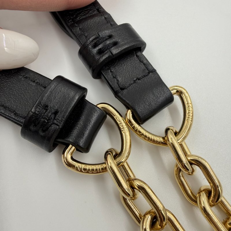 Louis Vuitton -原花金釦 Atlantis BB 手提斜背包-26