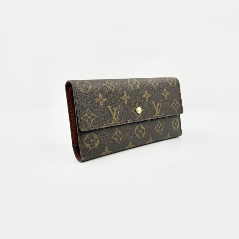 Louis Vuitton - 原花下蓋三折式長夾-3