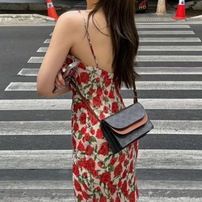 Celine - 原花凱旋門雙蓋woc斜背包-0