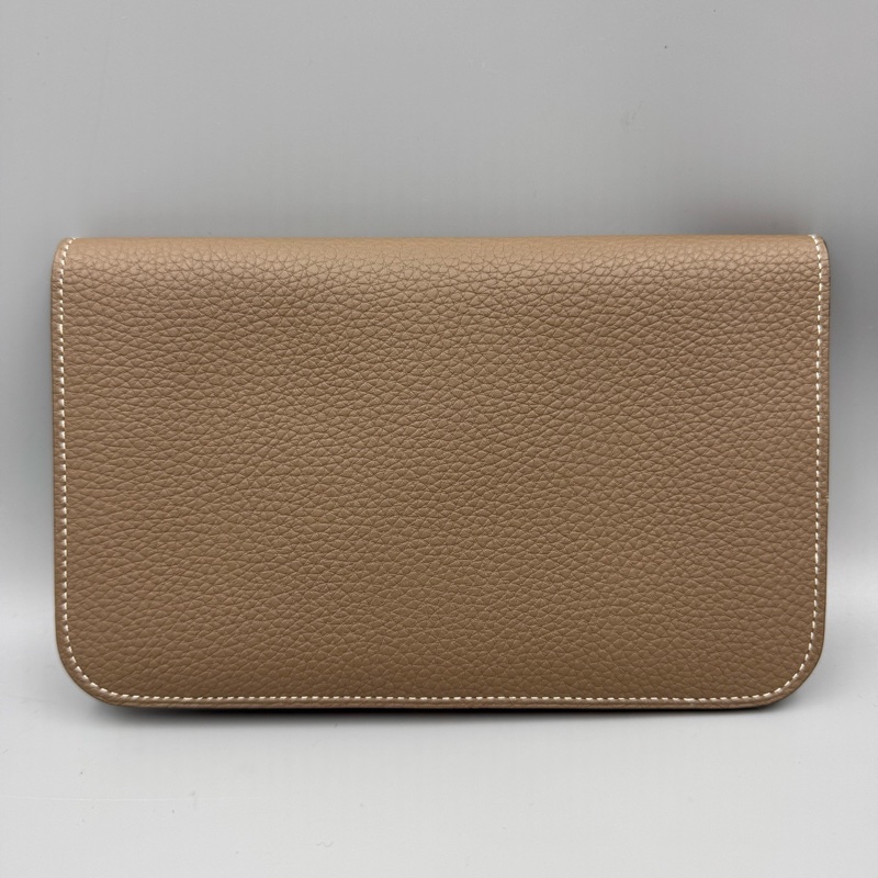 99新愛馬仕/Hermes dogon錢包大象灰A刻 20.1x 12.5 x 0.4-1