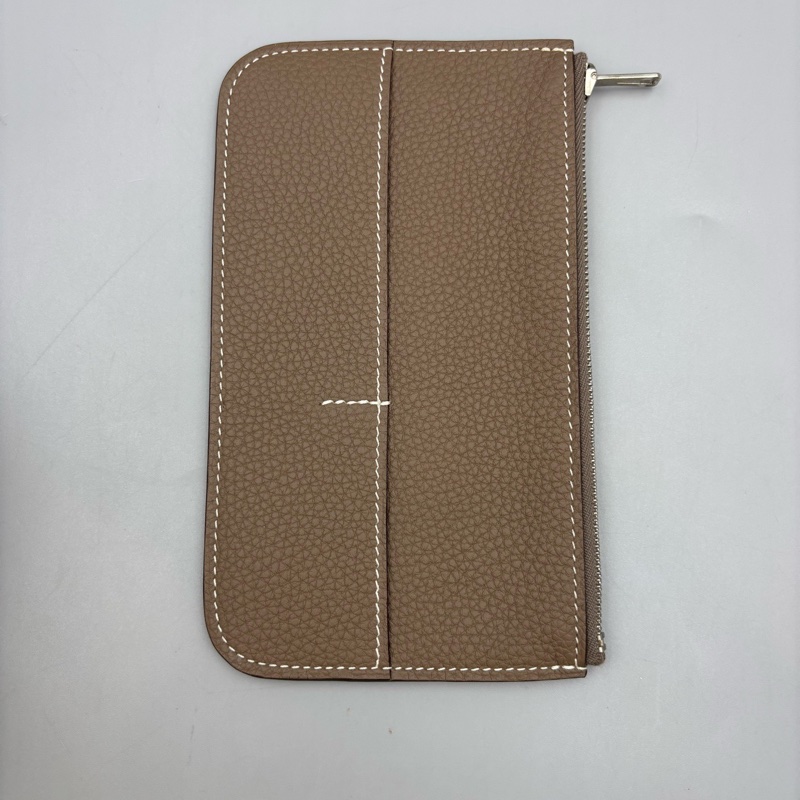 99新愛馬仕/Hermes dogon錢包大象灰A刻 20.1x 12.5 x 0.4-8