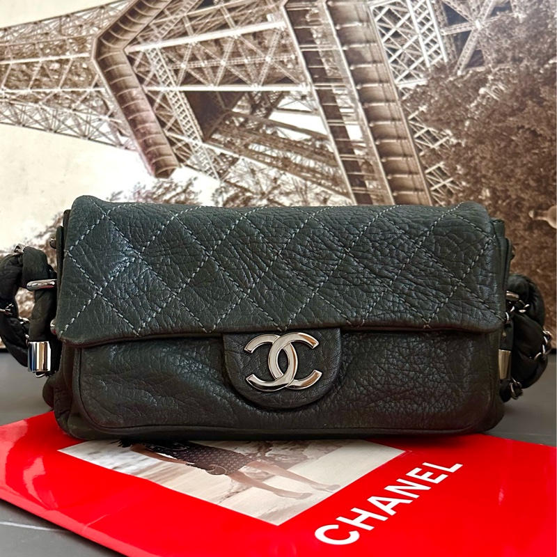 🩵MYMluxurybag🩵 稀有Chanel 23cm 全皮肩背袋 手提袋-2