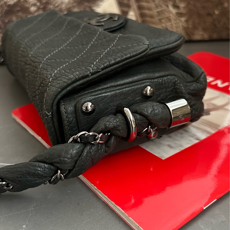 🩵MYMluxurybag🩵 稀有Chanel 23cm 全皮肩背袋 手提袋-3