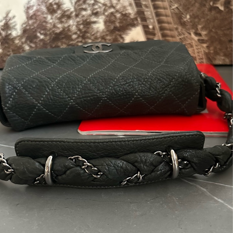 🩵MYMluxurybag🩵 稀有Chanel 23cm 全皮肩背袋 手提袋-4